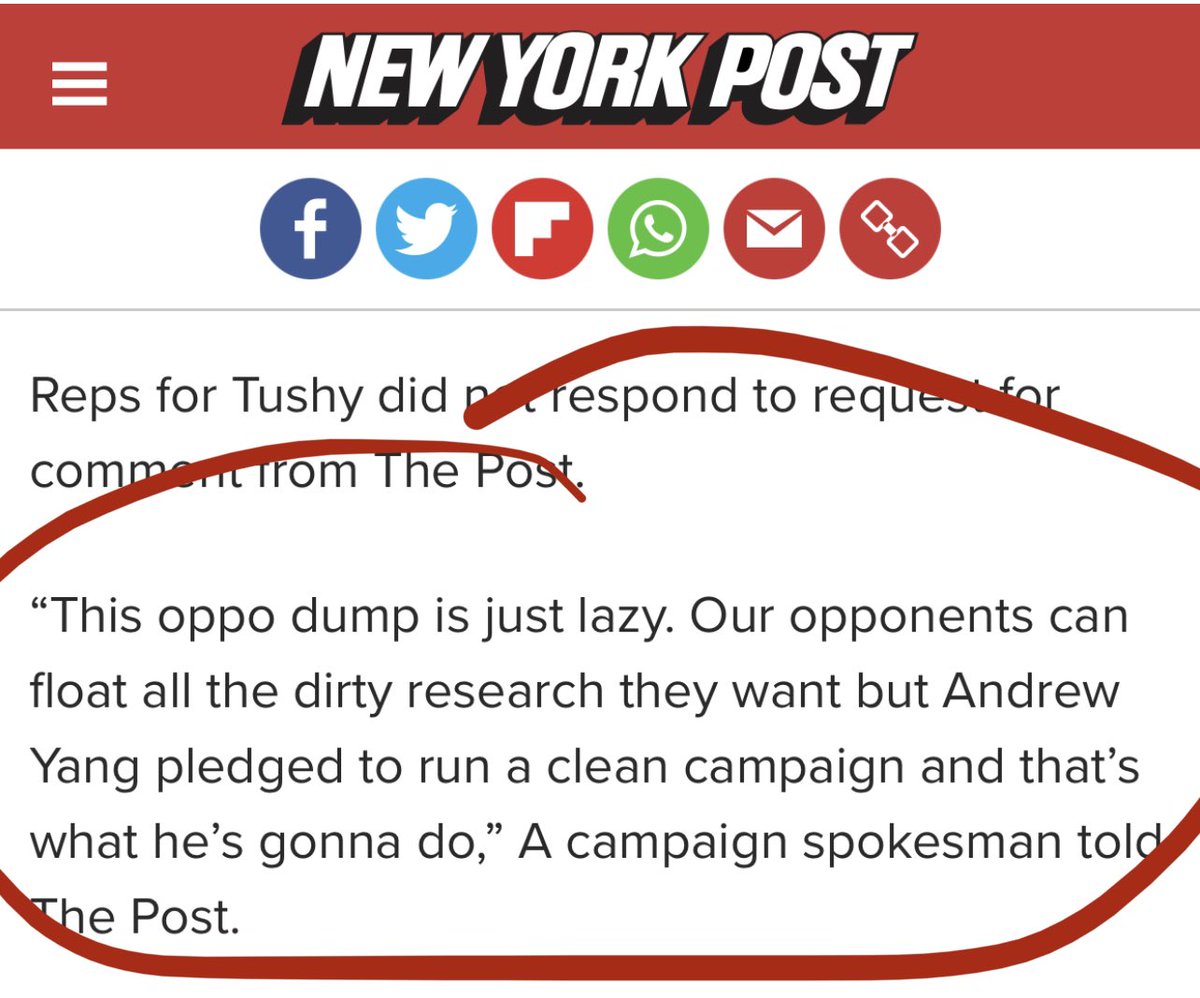 yang_bangers's tweet photo. Great response from yang campaign. 

#yanggang #YangForNY @nypost https://t.co/IwHLaKyRfr