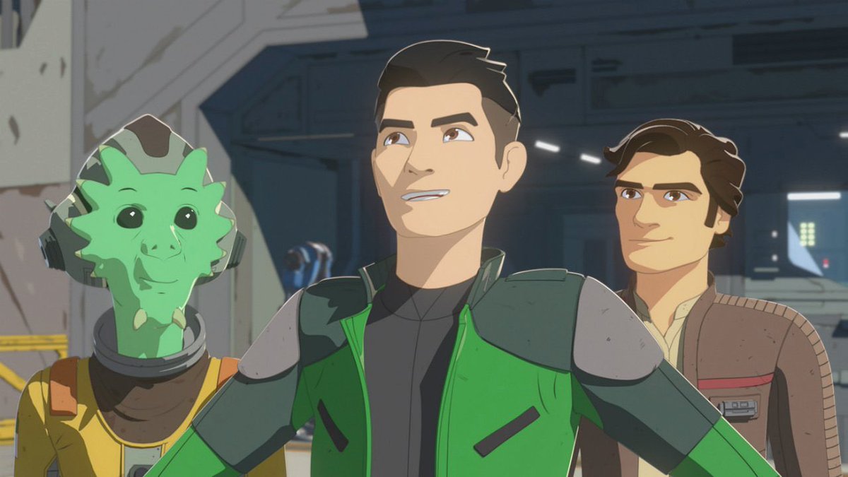 Star Wars Resistance had absolutely gorgeous animation and I hope a future series uses the style & techniques. I’d even love to see a Rebels successor look like this.