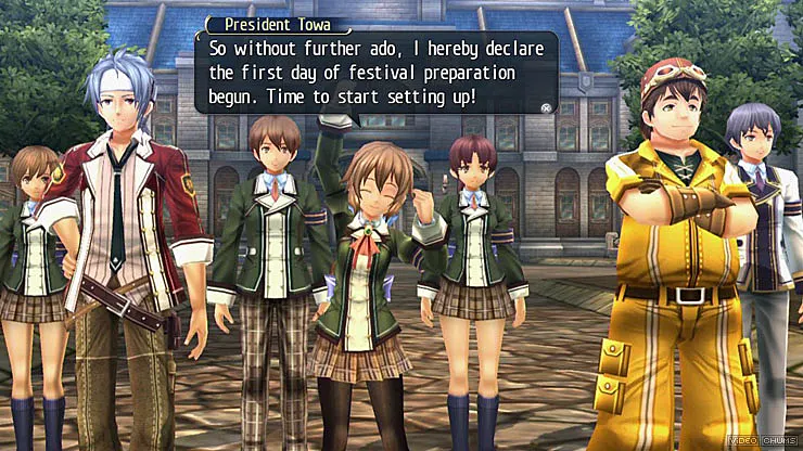 »»————-　Breaks between important events　————-««