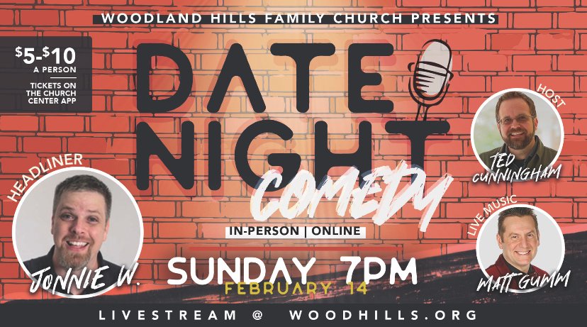 Registration is live🎉
ow.ly/jksT50DgKqU

Wrap up week 4 of #4Dates4Weeks with Date Night Comedy on February 14th! This night will have everyone laughing and enjoying quality time together.