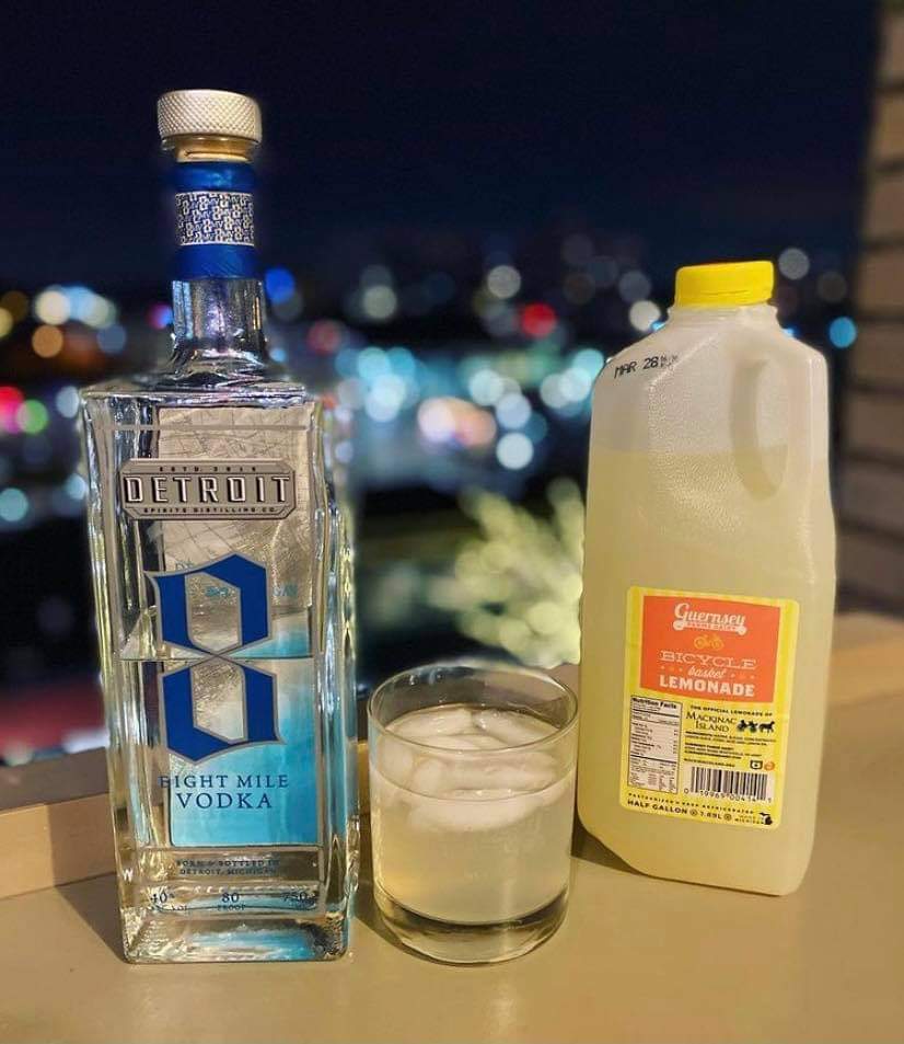 A perfect pairing between two Michigan based companies. Cheers!