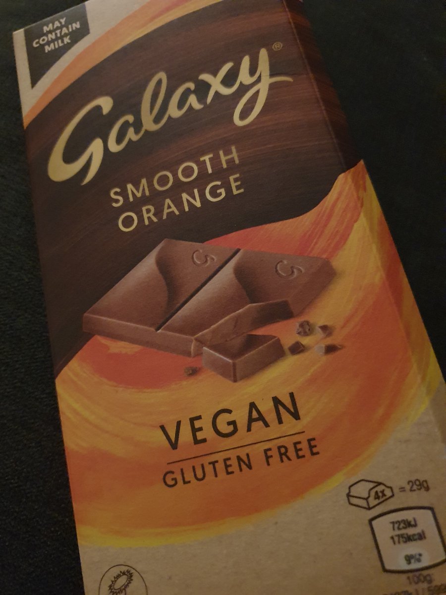 This is very good. I think someone on here recommended it but have no idea who. Excellent vegan chocolate orange stand-in.