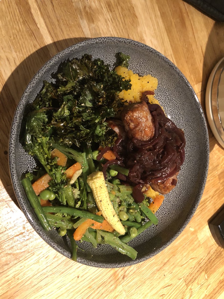 Rustyballs7's tweet image. Fancied some comfort food. Sausages and onion gravy