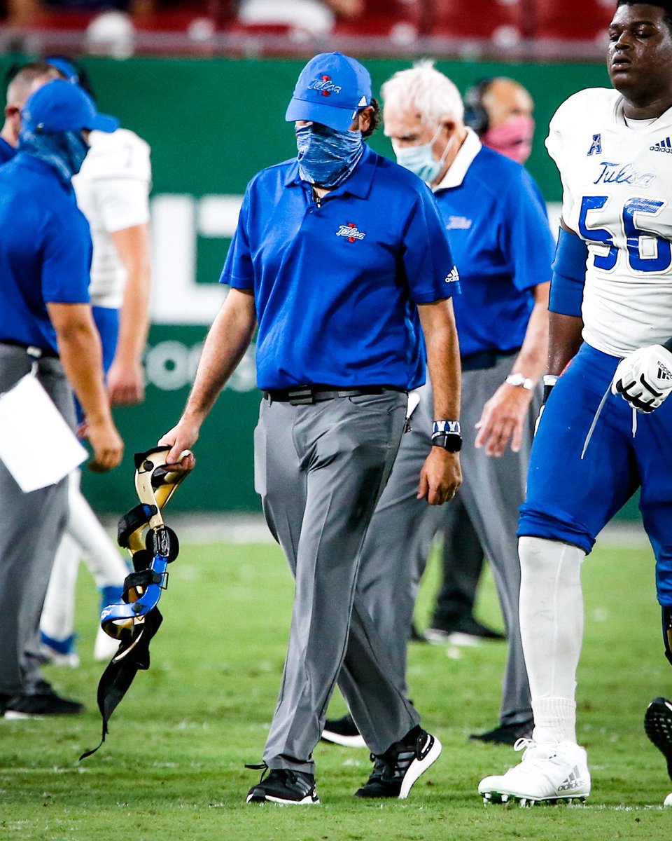 TulsaFootball's tweet photo. Thank you to Chris Nerio and the entire Medical Advisory Board for creating a safe environment for our student-athletes to return to play this fall!

We could not have reached the heights we did this year without @TulsaSportsMed! https://t.co/ZIxqNEeo87