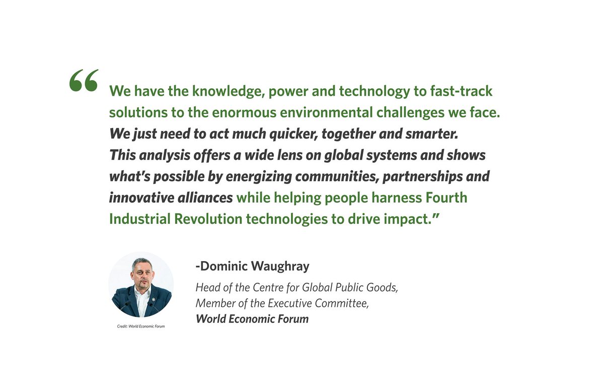 Also in batch #2: Sarita Nayyar (#13) & Dominic Waughray (#14). Nayyar plays lead role for  #WEF  #4IR. Waughray leads WEF Centre for  #GlobalPublicGoods, "*Harnessing the  #4IR for the Earth" *Partners include  #BlackRock  #Shell  #Walmart  #Unilever  #Dow: https://www.weforum.org/platforms/shaping-the-future-of-global-public-goods