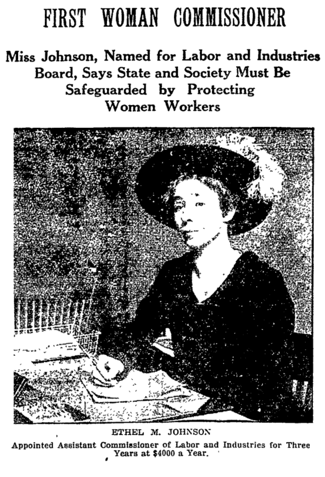 SimmonsSuffrage's tweet photo. Meet suffragist & Progressive reformer ETHEL M. JOHNSON! She not only championed working women, she *was* a working woman, paying her own way thru college. +For her, political equality meant not just voting but having political authority & leadership. #SimmonsSuffrageSunday 🧵
1/ https://t.co/aoZwJuWwPh