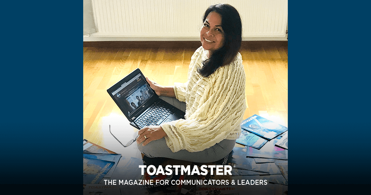 Toastmasters tweet picture