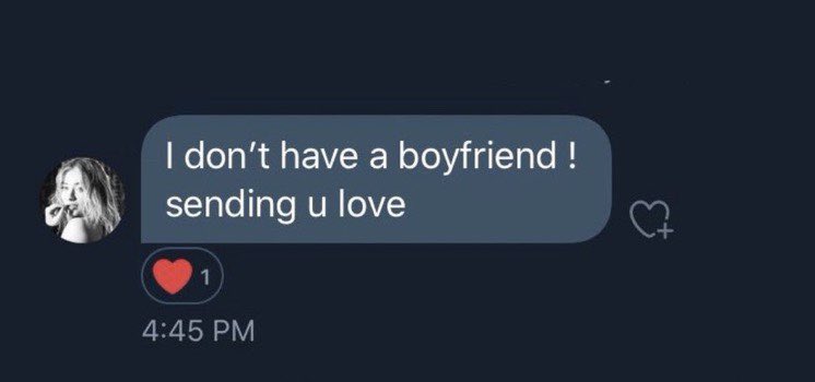 this was later confirmed with the dm she sent a fan saying this: