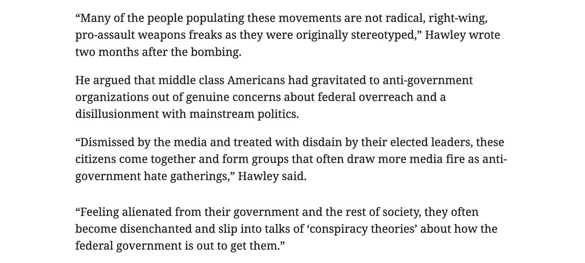 Josh Hawley had some fascinating opinions about the Oklahoma City bombing at 15 years old.
via @BryanLowry3, @jonshorman & @eadler
https://t.co/UOwHSyJAGB https://t.co/xXaVa6DRK4