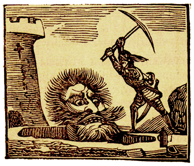 What, though, of the question 'why Jack'? Why were the Cornish miners given this nickname in, perhaps, 18th/E19thC Britain? The answer may lie with the most famous Cornish hero of that era, Jack the Giant Killer, whose tale was first mentioned in 1708...