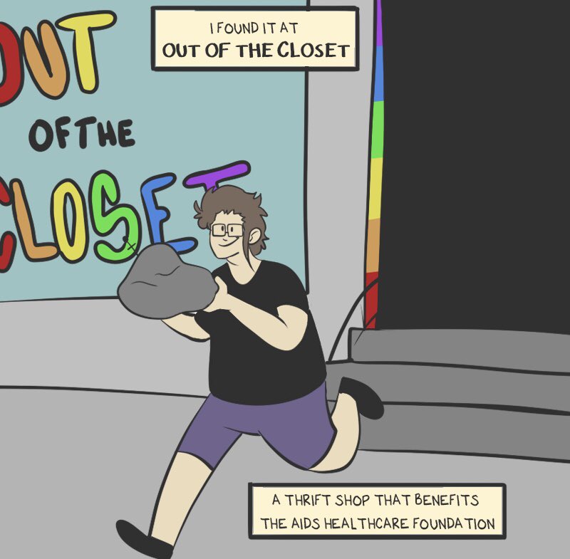 DrawnLong's tweet photo. This week’s Long and Drawn Out comic strip celebrates life’s teachable moments (and their soundtracks). Check out Armchair Activist, on WebToon today!
https://t.co/ScrHo1977e
@theSabrinaM 
#activism #sonycdplayer #wakeup #outofthecloset #thrift #thrifting #thriftstore #trap https://t.co/9O8g8h4uVN