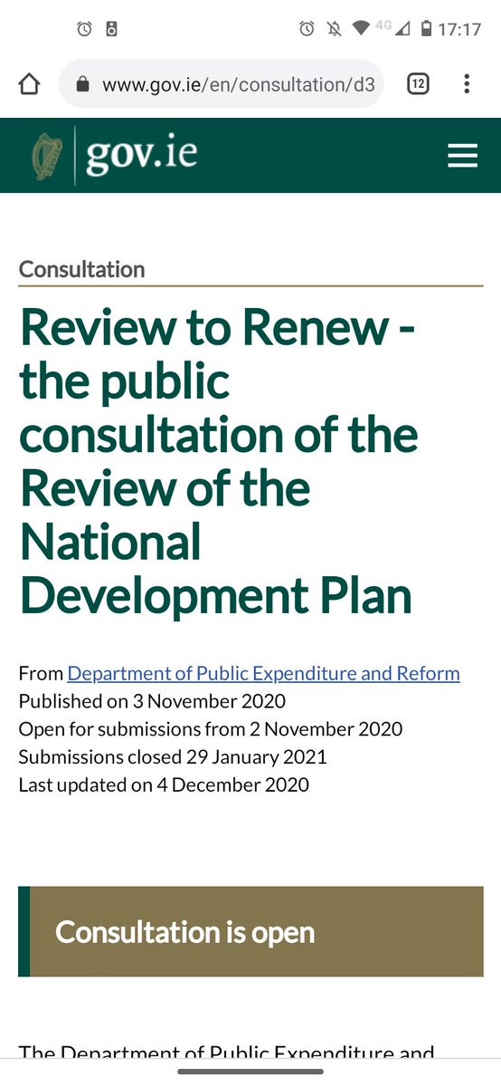 Luckily the National Development Plan is up for review so you can give them some feedback on how you object to more Public land giveaways to private interests and instead want public housing on public land!