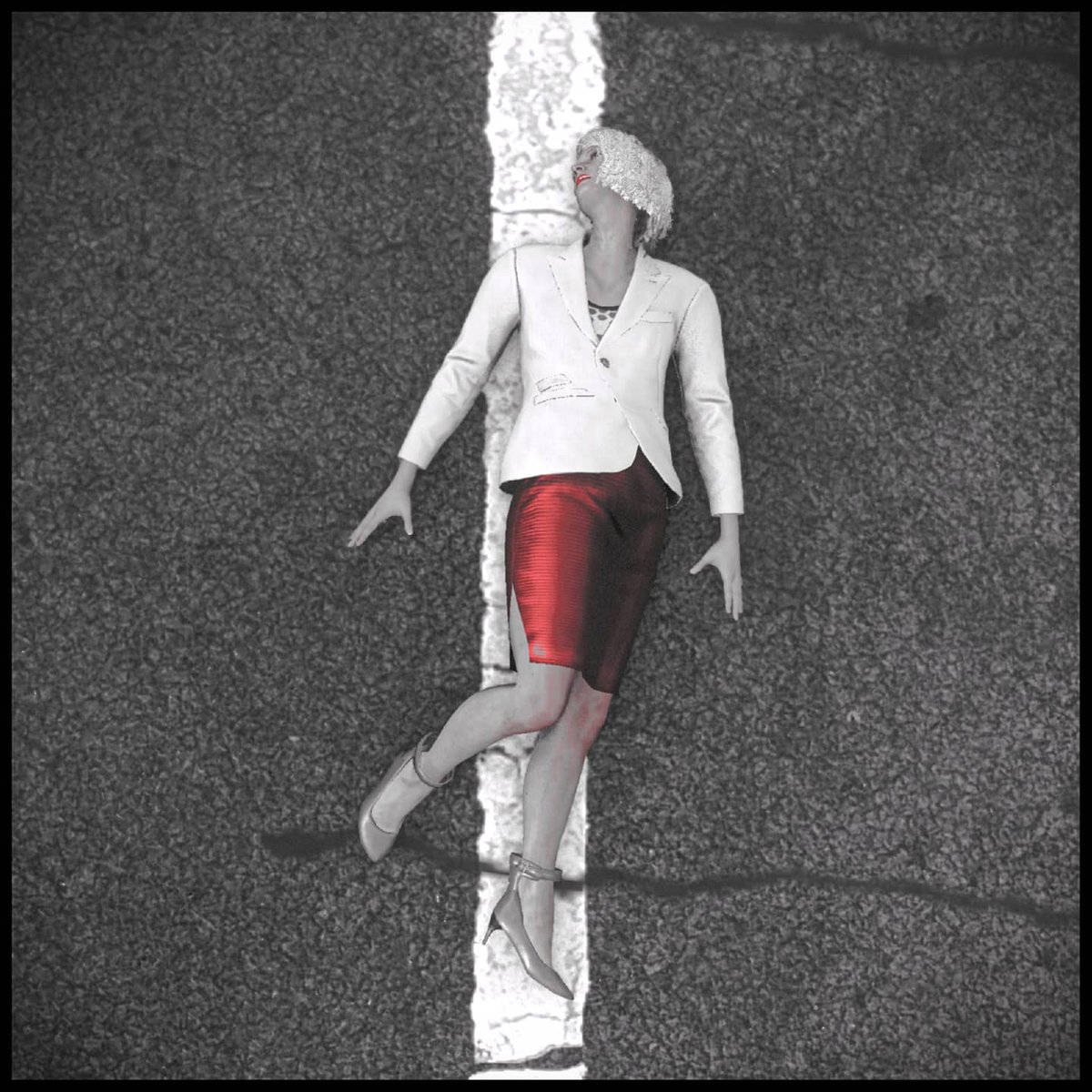 JordanMcneese's tweet photo. Road Trip 🙈 
A moment from Watch Dogs Legion. Using the in game filter on a random person laying in the road. 
@watchdogsgame @Ubisoft 
@UbisoftMTL #WatchDogsLegion 
#VirtualPhotography #photography 
#gamedev #gamedesign #Art
#videogames #GameArt #Watchdogs #Deadsec https://t.co/2kYHpZB2c1
