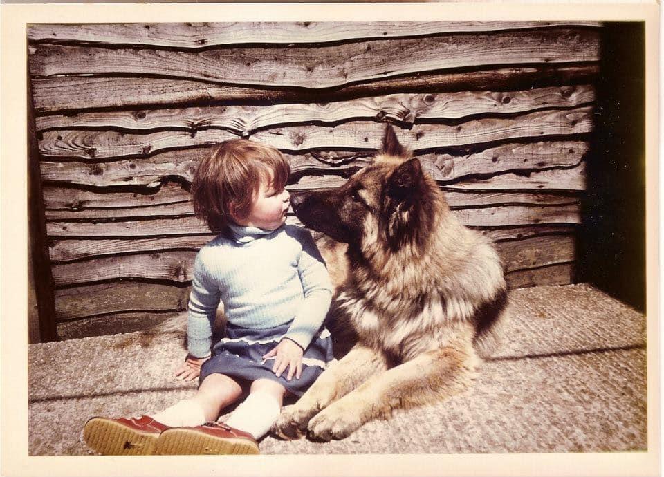 GMPDogs's tweet photo. Blast 💥 from the past. 
Following on from our previous family post.
 Here is PD Ben being told who’s the boss 😂. 
An absolute stunning photo I’m sure you’ll agree.
@gmpolice @GMPMuseum https://t.co/KQEkFPB4Ih