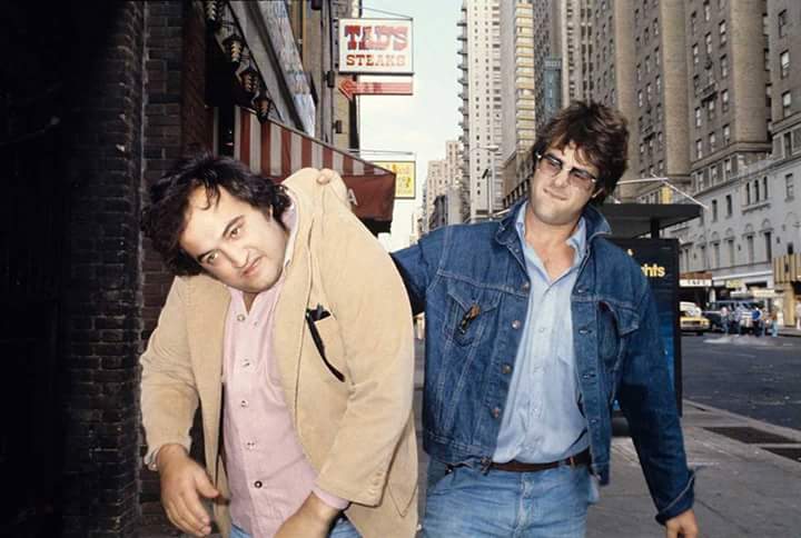 Happy birthday John Belushi with Dan Aykroyd.    