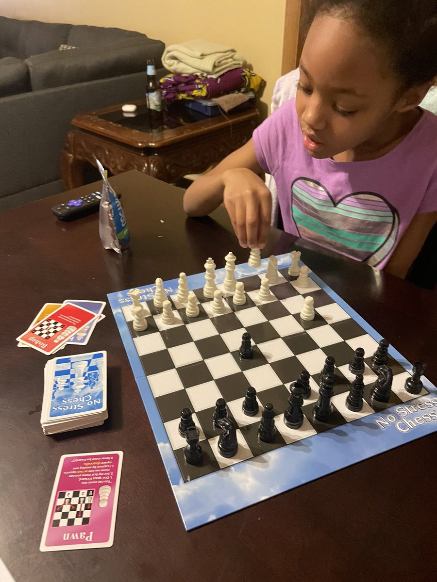 eh_kees's tweet image. Told her this is chess, not checkers. 

Here you move with strategy, not off impulse. 

With patience instead of haste.

She was frustrated at first but I think she’s starting to understand. 

#MyKhalifa #AveryIndigo