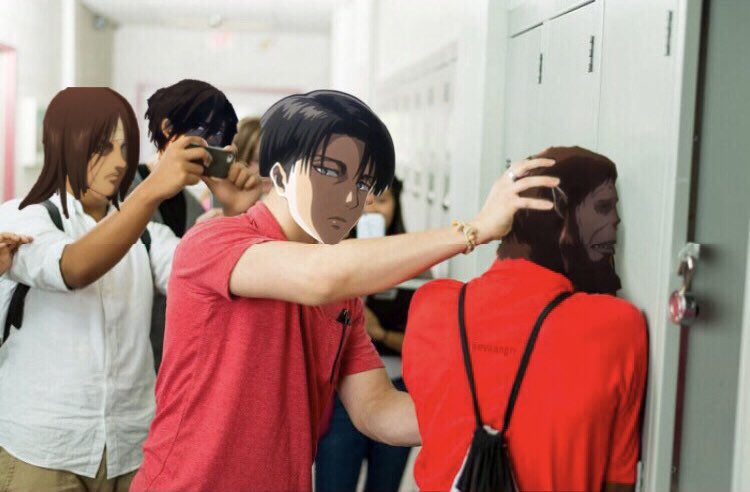 Evanv_77's tweet photo. Livai : Alors comme ça on voulait sa revanche ? #AttackOnTitan #SNK https://t.co/NLCdPqqI7q