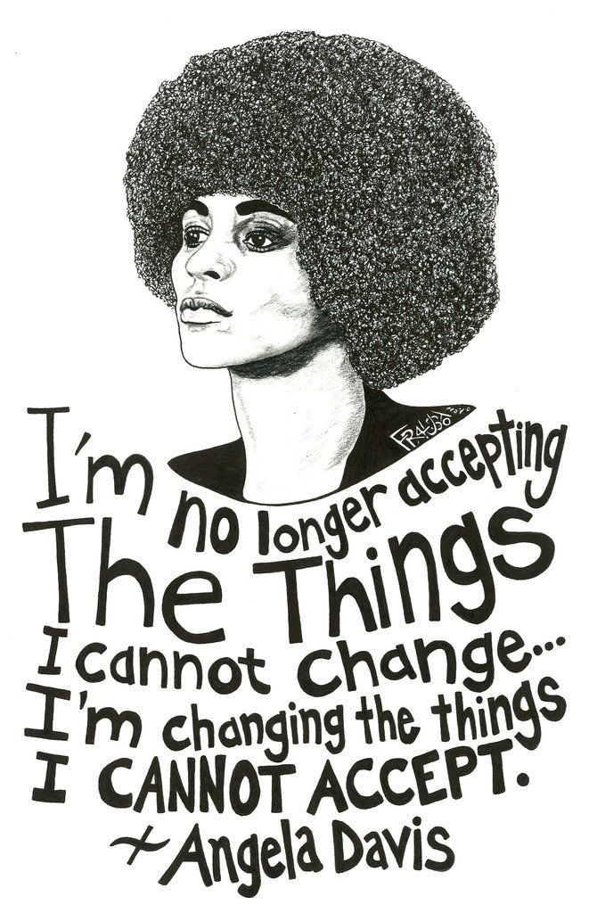 We are the CHANGE!

#AngelaDavis  #MaroonMindset