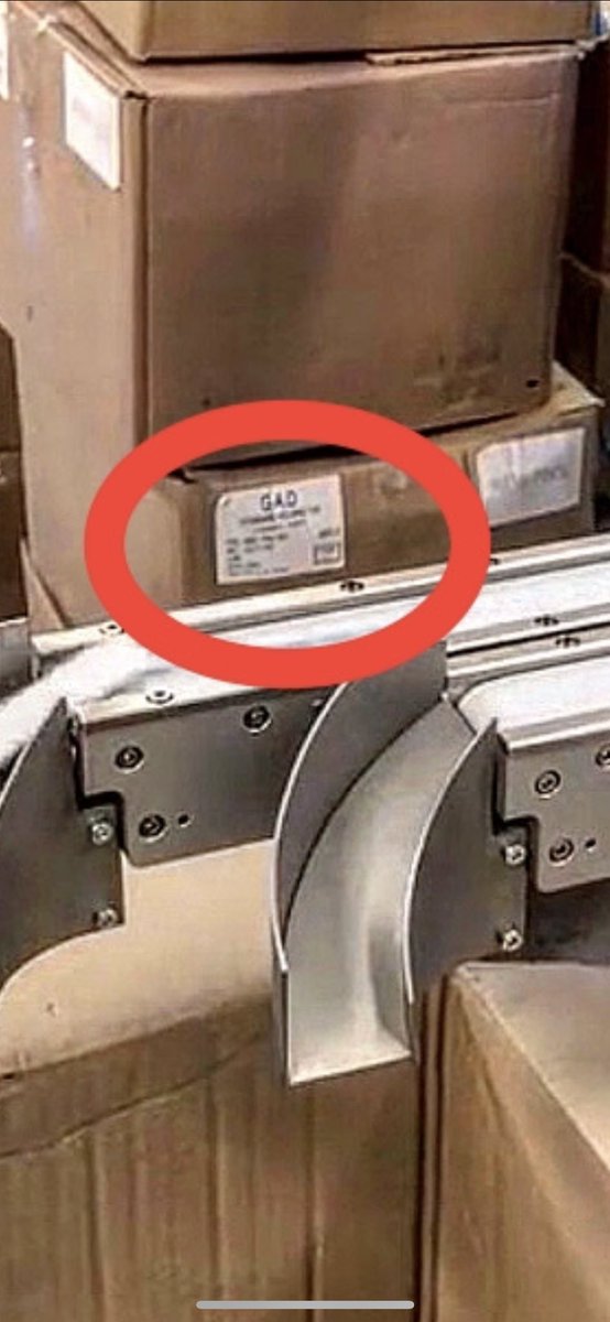  #ODX 5/8Now if you have an eye for detail, you may have noticed a number of boxes in the background towards the end of the video within tweet 4/8. One of the boxes states ‘GAD’... 