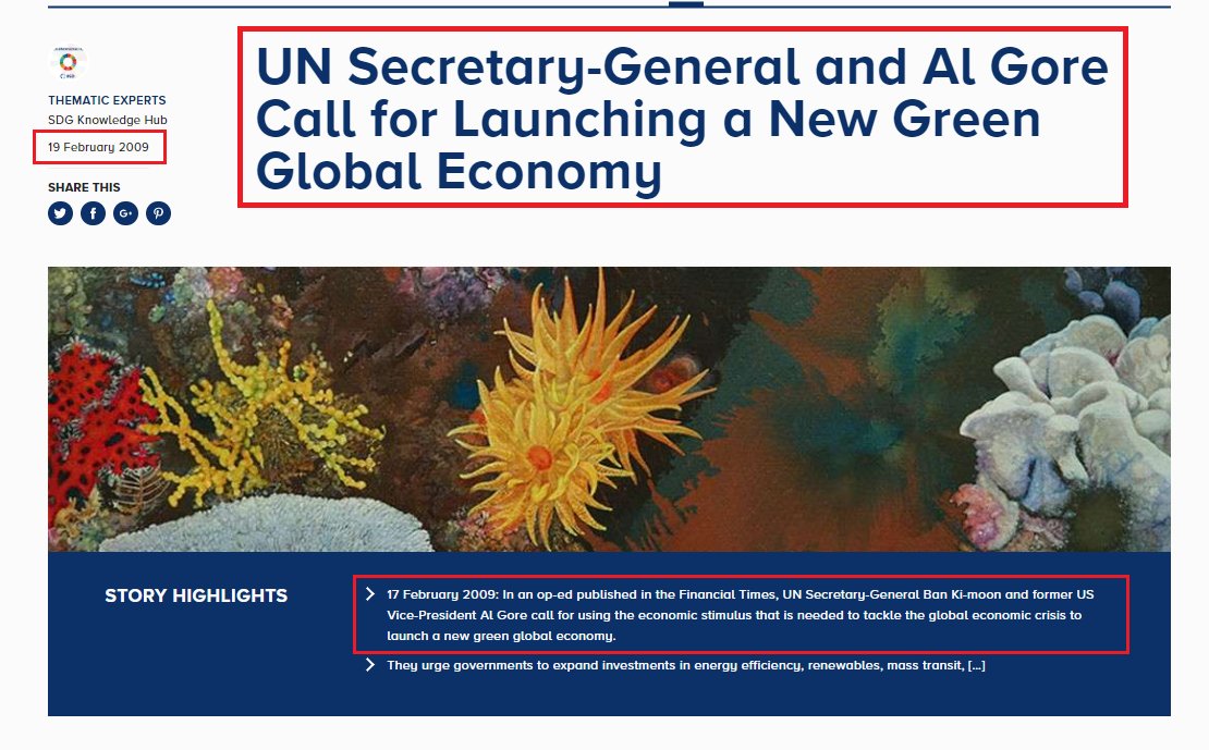 Also in this batch is Gore, Generation Invest. & The Climate Reality Project - a leading NGO w/ WEF in creation of  #NewDealForNature. A campaign to build public uptake for financialization of nature utilizing holistic marketing methods w/ intent strategically obscured.  #IPBES