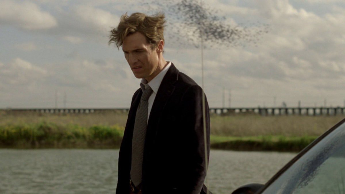 RealEmirHan's tweet photo. “It's all one ghetto man, 
giant gutter in outer space.” 

True Detective 
(Season 1) https://t.co/o2Xcmd2qii