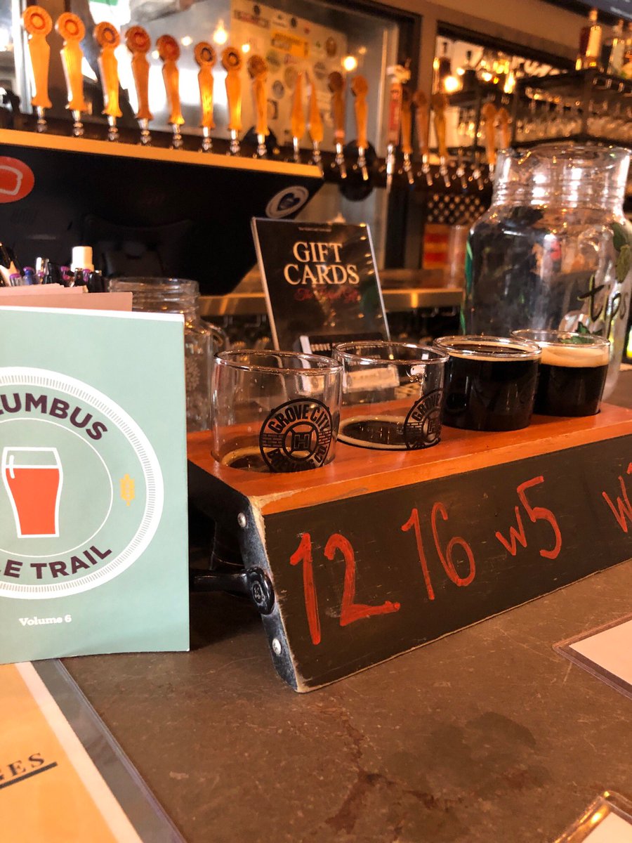 Stop number 2 today: Grove City Brewing! #cbusaletrail