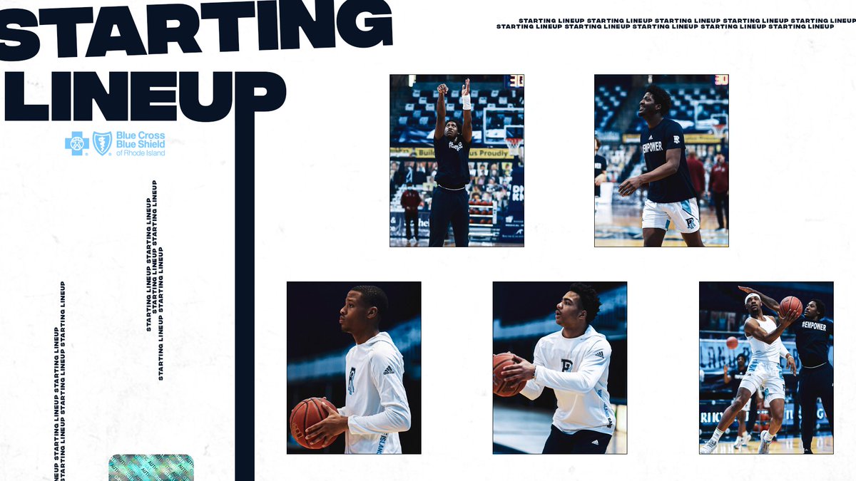 First career start for Ishmael Leggett.

We tip off against Fordham on <a href="/NBCSports/">NBC Sports</a> in just under 10 minutes.

#GoRhody