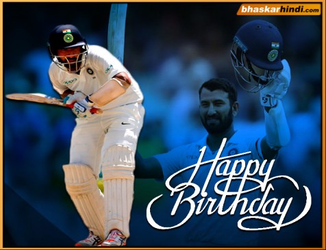 Happy 33rd Birthday to Indian Test Cricketer,
Mr Cheteshwar Pujara Ji. 