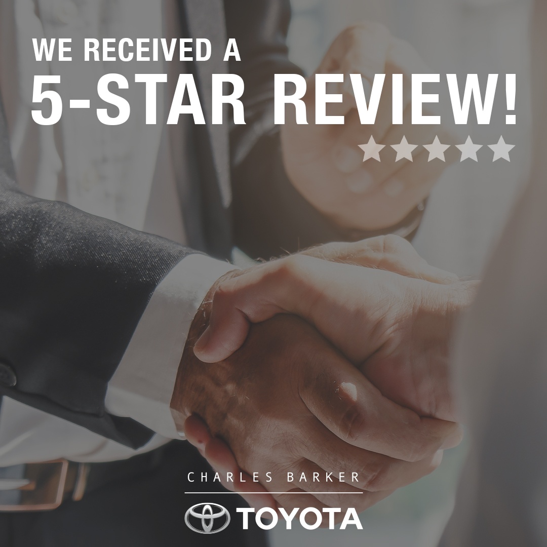 HallToyotaVB's tweet photo. We appreciate the 5-star review, de sto! "Just purchased my first car with Ray Aiden. Service was great and honest. They worked with me and even double check and reassured me on car maintenance. I would recommend coming to Charles Barker." https://t.co/YhiLHvSa9z