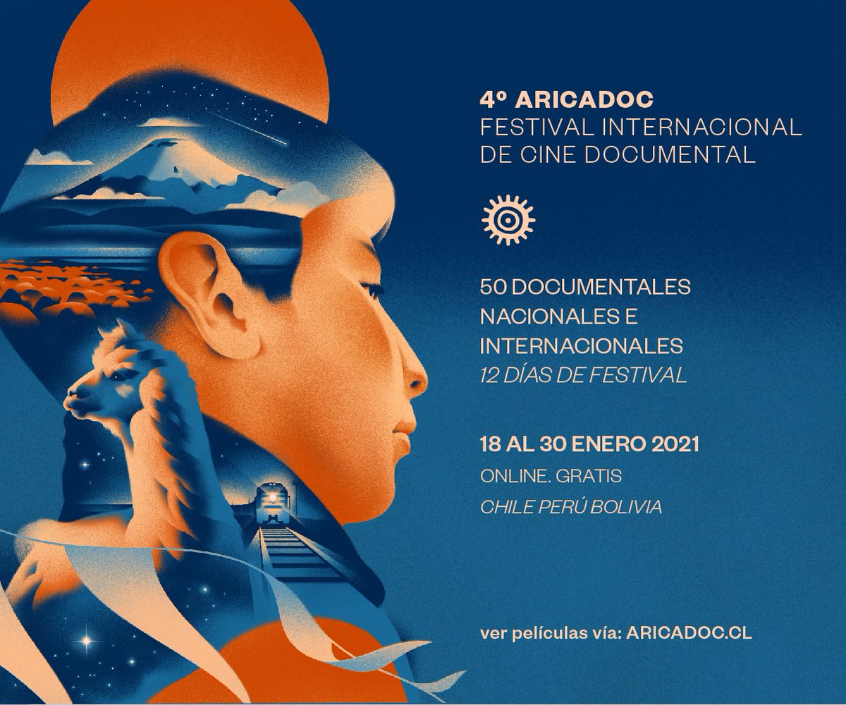 Lo mejor  del cine documental, gratis y on line, en el Festival de Cine Documental ARICADOC 2021. Encuentra acá los detalles bit.ly/2MfacXf
#aricadoc #cine #documental #chile #cultura #arte