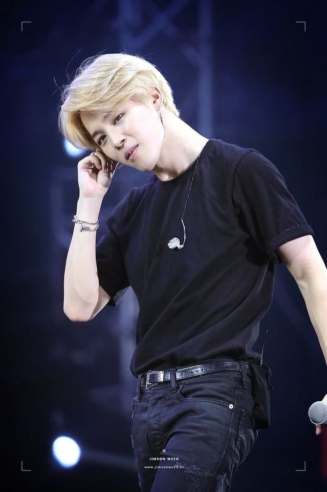 Fuck it. Jimin in black tshirts.