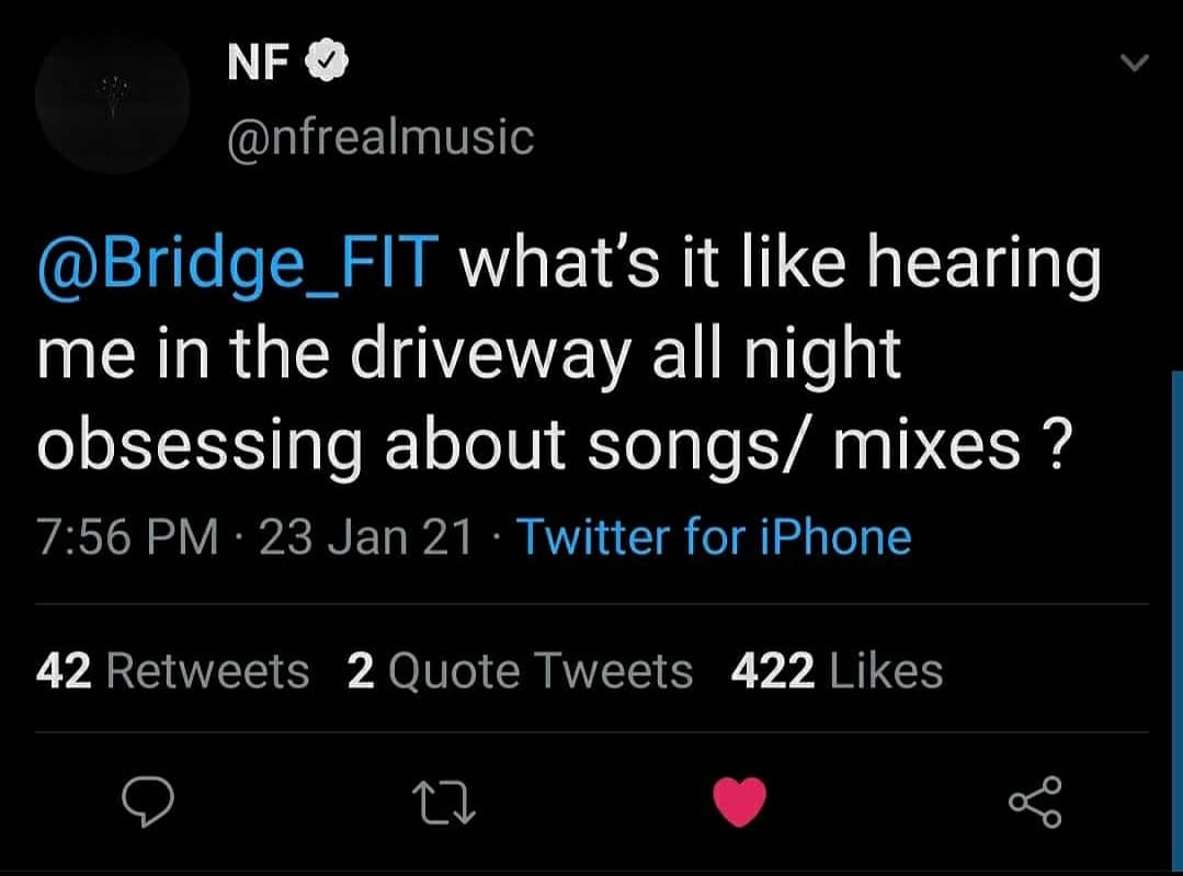 NFREALMUSICFA11's tweet photo. 😂I have no words ▪️
▪️
▪️
▪️
▪️
#nf #realmusic #hatemyself #thesearchalbum #natesfunnyfaces #nfrealmusicfansforever #nfreal #perception #therapysessionnf #realmusictillthedaywedie #nfrealmusic #nffan #nffanpage #real #outcast #outcastforlife #nathanfuerstein #nateandbridgette https://t.co/wuRUFJkIIY