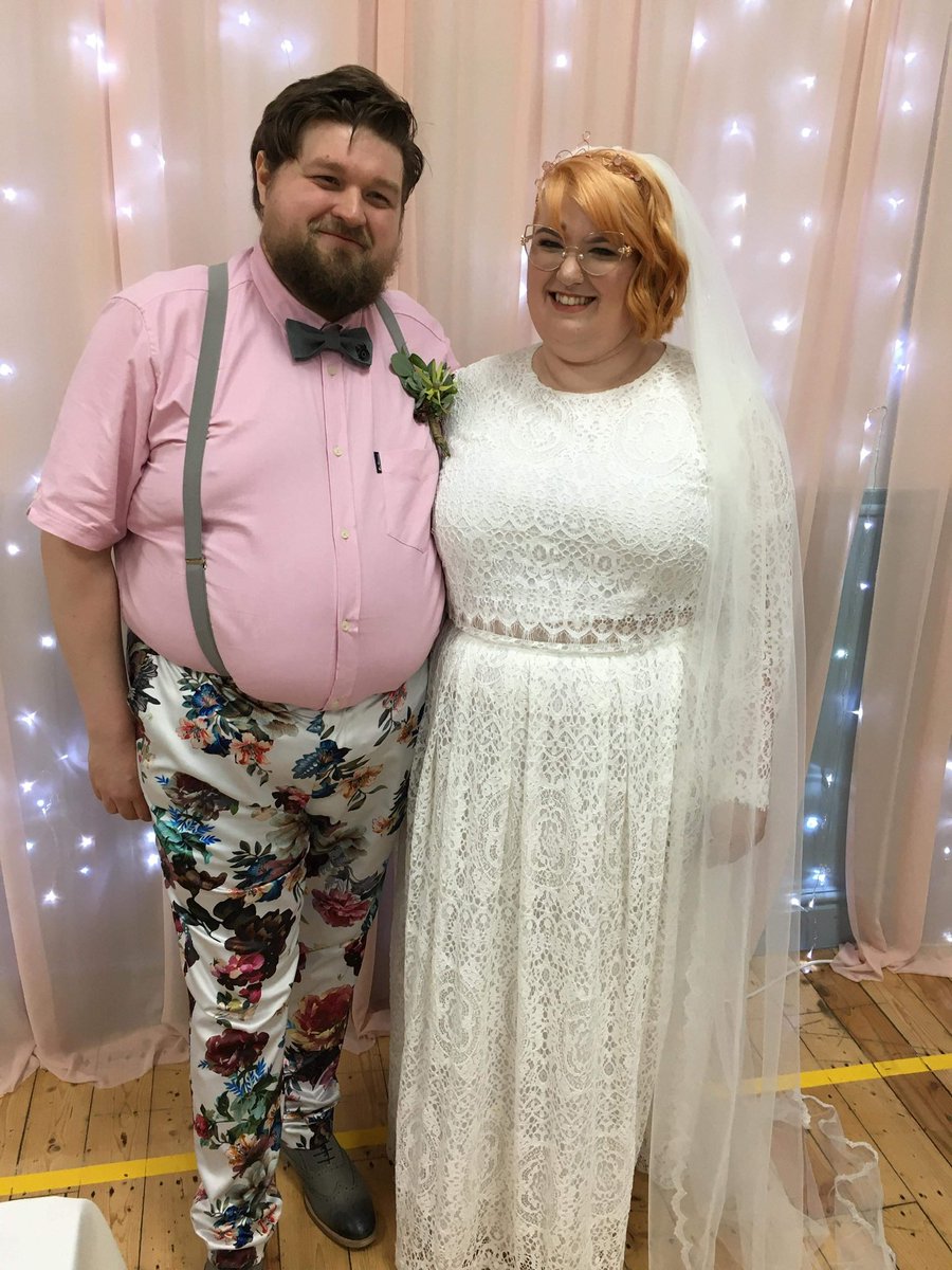 I just bloody love my wife and she looked amazing and she still does every day