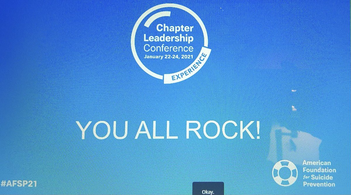 SilverHillHosp's tweet photo. Our Director of Library Services Anne Romano, MLIS spent her weekend learning and connecting at the American Foundation for Suicide Prevention's Virtual Chapter Leadership Conference. Stay tuned for the 2021 walk in September! #afsp21 #afspct #keepgoing @afspct @afspnational https://t.co/y2MSkza9RU