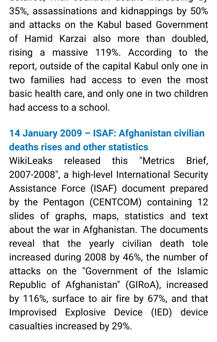 Wikileaks - Publications about  #Afghanistan  #AssangeNobel2021 #FreeAssangeNOW #Assange #WikileaksNobel Peace Prize nomination deadline: 31 January. Https://nobelpeaceprize.org/nomination  https://wikileaks.org/10years/afghanistan.html https://www.wikileaks.org/w/index.php?title=Special%3ASearch&search=Afghanistan&fulltext=Search