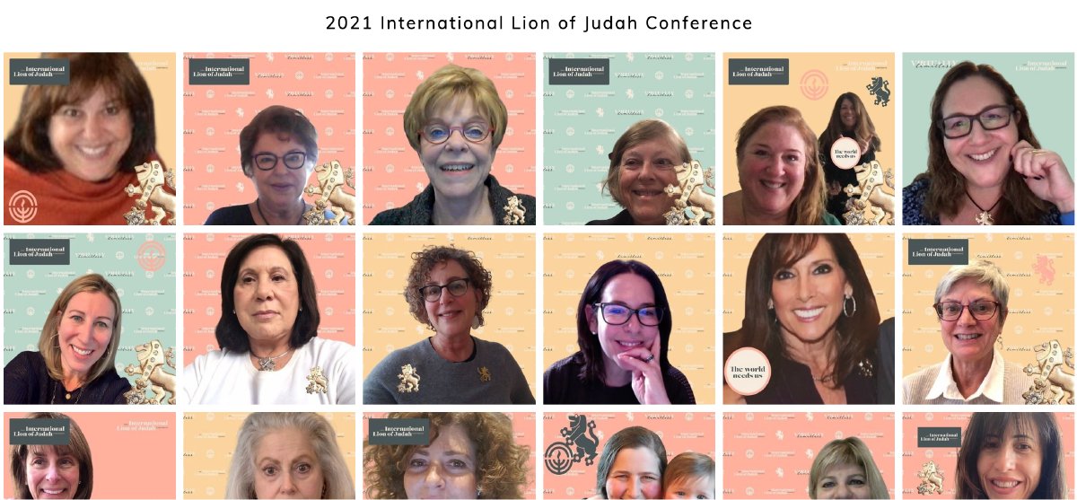 jfederations's tweet photo. Check out all of the amazing women with us at the #VirtuallyLimitless International Lion of Judah Conference! https://t.co/sUYXPGku2u https://t.co/CaJTtHApRz