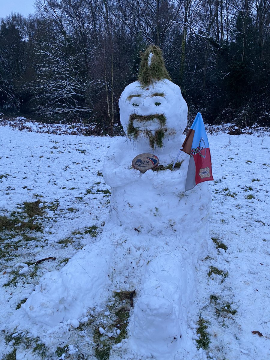 Doows's tweet image. Snow Marler spotted in #Dorking! Cc @JoeMarler @Harlequins #snowday
