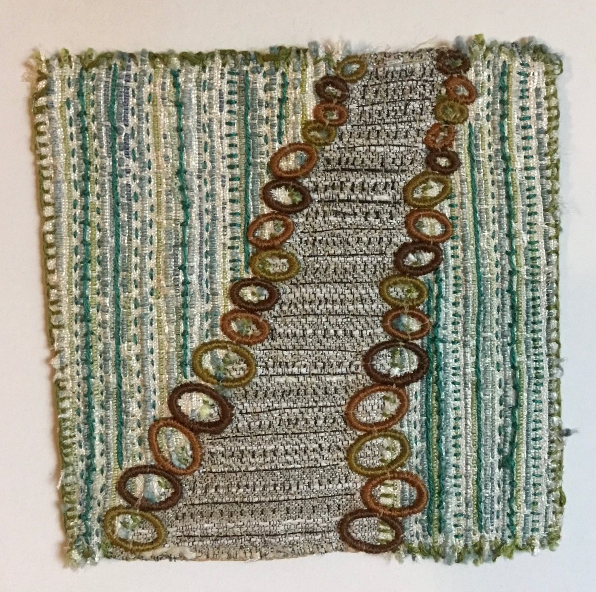 ImperfectionsN's tweet photo. "There are a hundred paths through the world that are easier than loving. But, who wants easier?" (Mary Oliver)

Hidden at @austinpubliclibrary 

#craftinpublic #embroidery https://t.co/p88MVpCTHK