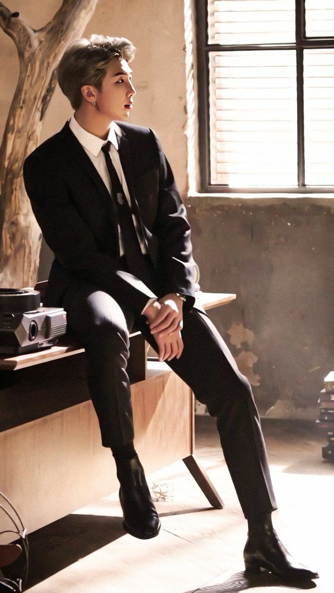 finding namjoon's jawline for him ~ a thread