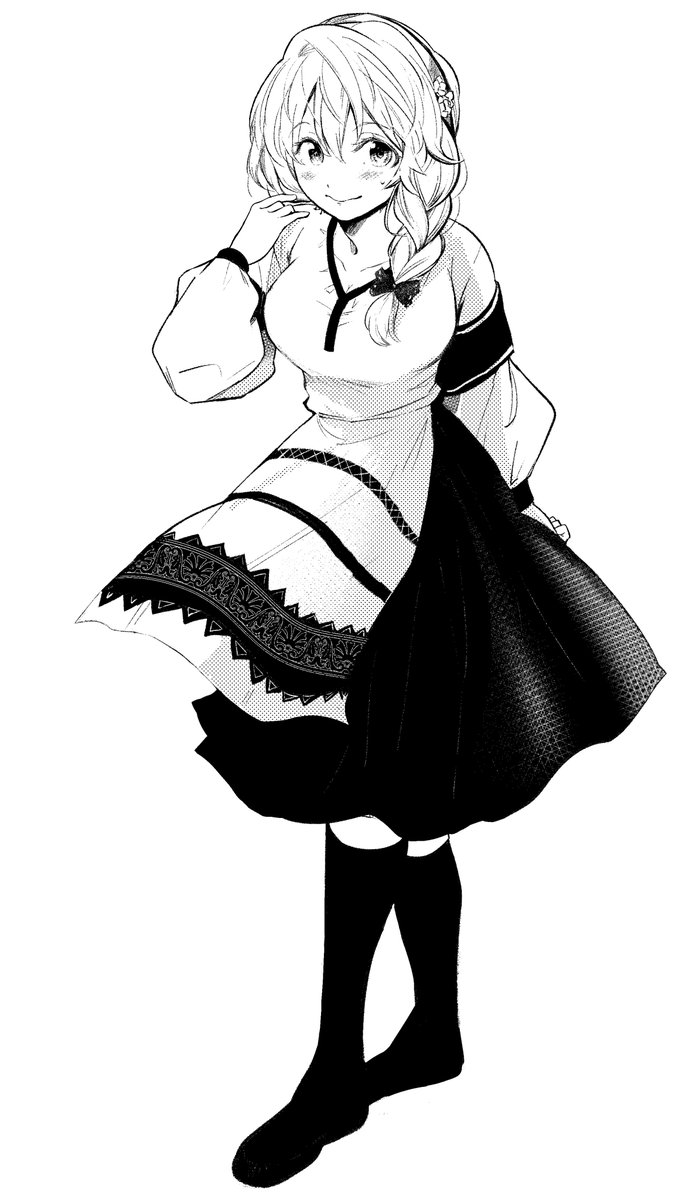 clipstudioのGペンだとどうしても線が固くなるので、もう鉛筆設定で行 