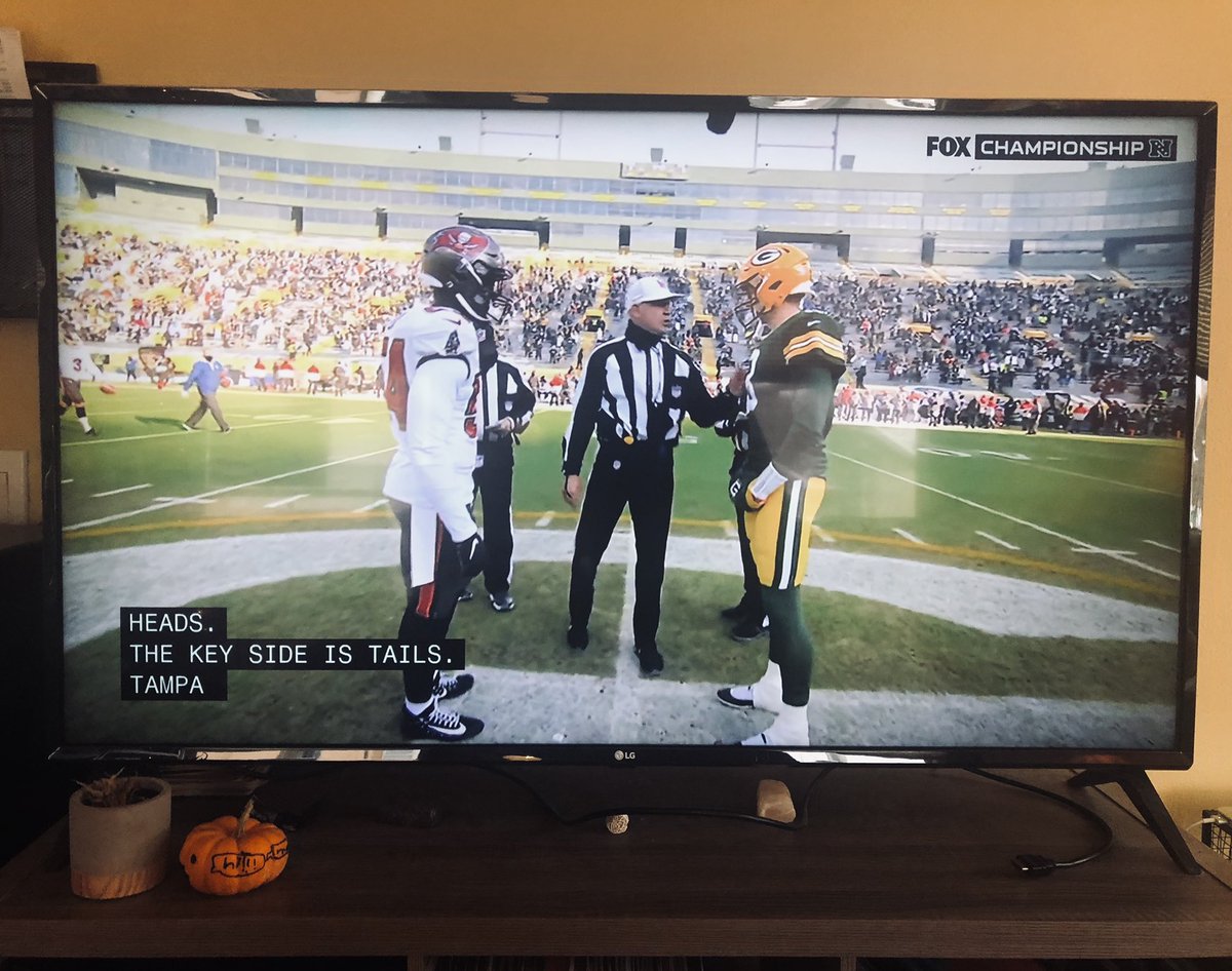 Green Bay’de hava ve saha şartları maalesef futbol oynamaya çok müsait. #GoPackGo