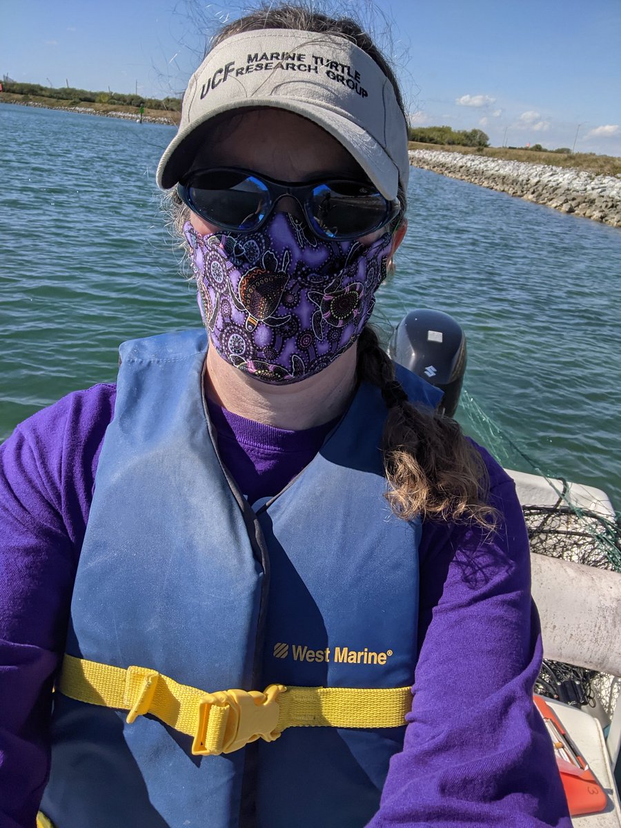 erin_seney's tweet image. Wow, it felt good to get out in the field for the first time in &amp;gt;10 mos. We had a great couple of days sampling at Port Canaveral, FL with a small crew including @UCFTurtleLab, @mattylarsen30, and @TiffDtheTurtle. #UCFTurtleLab #UCFBiology