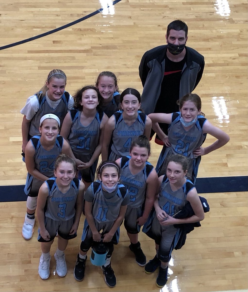 Phoenix 2027 Blue goes 2-1 today with only loss to an 8th grade team😳👊 We r 6th graders! #noFear #phoenixPhamily #phoenixProud