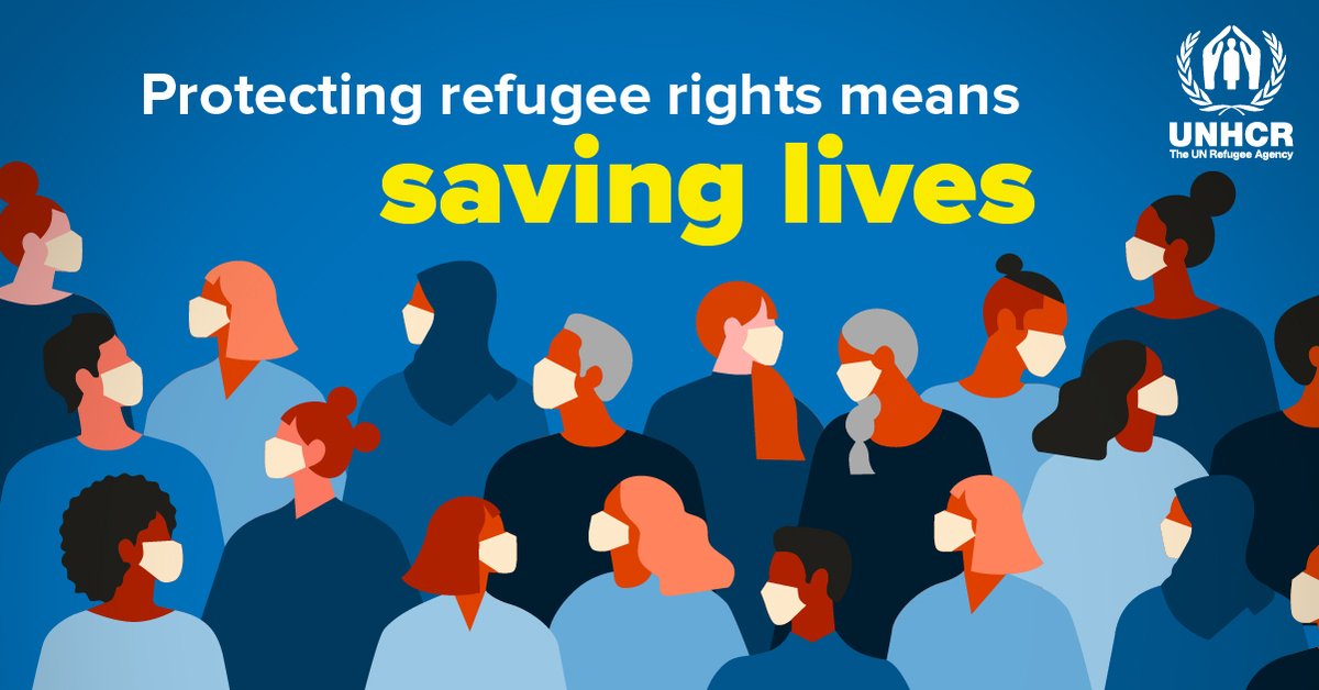 Refugees's tweet photo. No one is safe until everyone is safe - including refugees. https://t.co/1s2Ji6RsG7