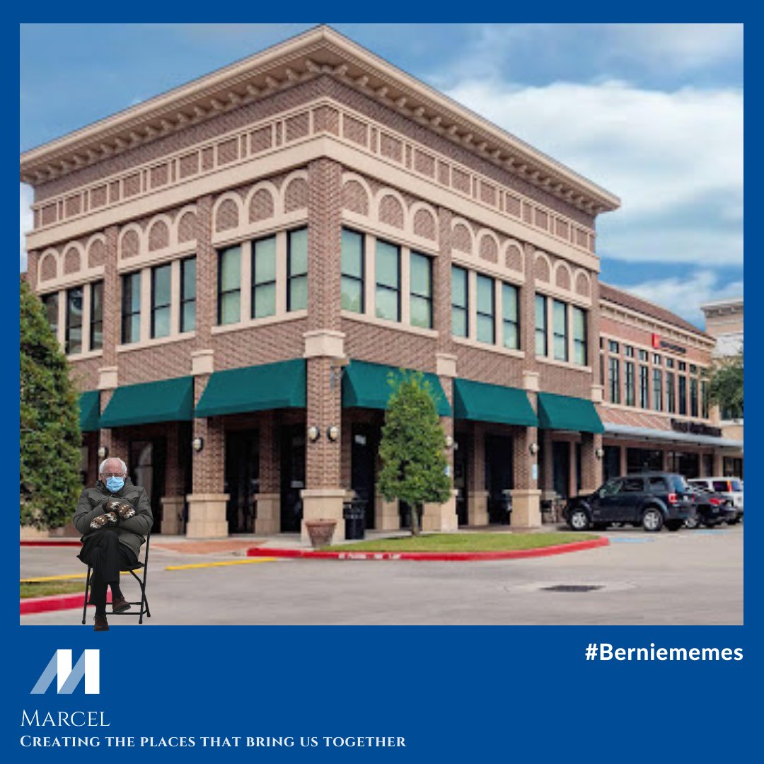 MARCEL_Group's tweet photo. How could we miss the opportunity to share our #berniememes?! ๐
#themarcelgroup #woodlandstx #grandcentralparktx #woodlandstexas #conroetx #sugarlandtx #fulsheartx #katytx #katytexas #houstonbusiness #houston #northhouston #lakeconroe #commercialproperty https://t.co/6bjHRHgE6D