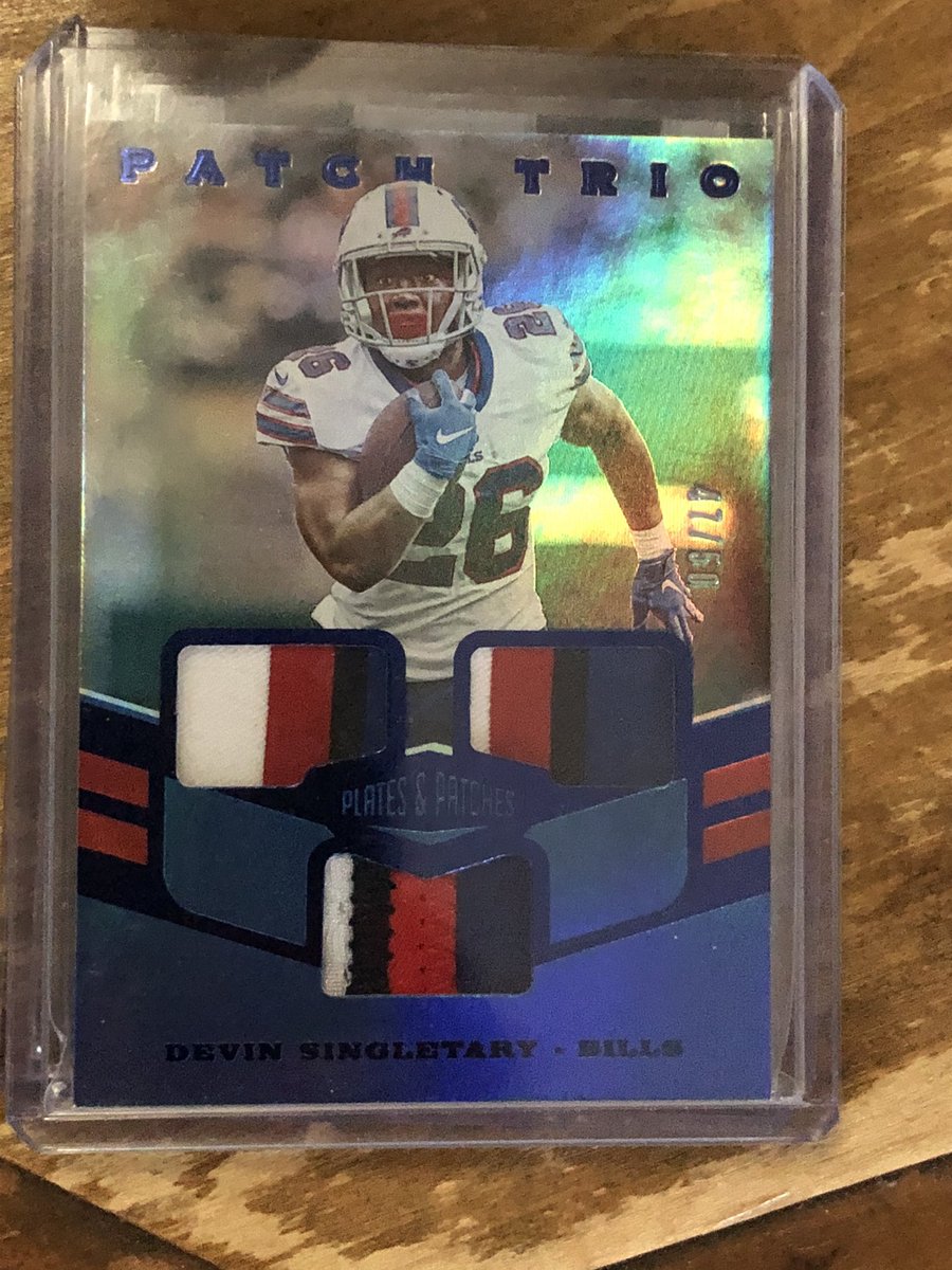 Rough_Buff's tweet photo. There will be a Devin Singletary patch giveaway. Follow and RT Bills fans only. If the Bills go to the Super Bowl, I will select a winner!!! https://t.co/dW3veLMZBz