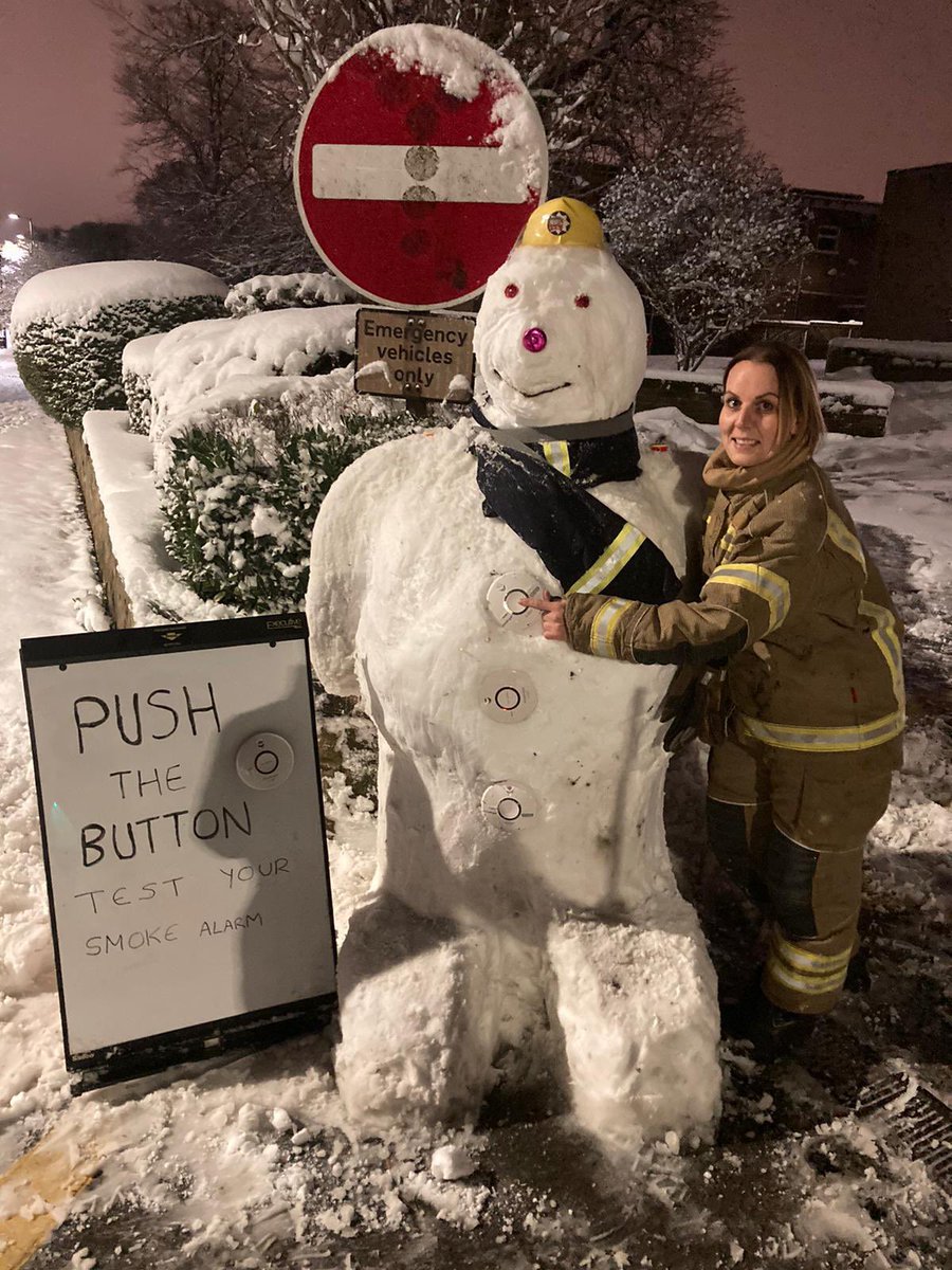 Sutton Coldfield Fire Station (@wmfssutton) on Twitter photo There’s ‘snow’ excuse for not testing your smoke alarms! Stay safe everyone ⛄️🚒 <a href="/WestMidsFire/">West Midlands Fire Service</a> There’s ‘snow’ excuse for not testing your smoke alarms! Stay safe everyone ⛄️🚒 <a href="/WestMidsFire/">West Midlands Fire Service</a>