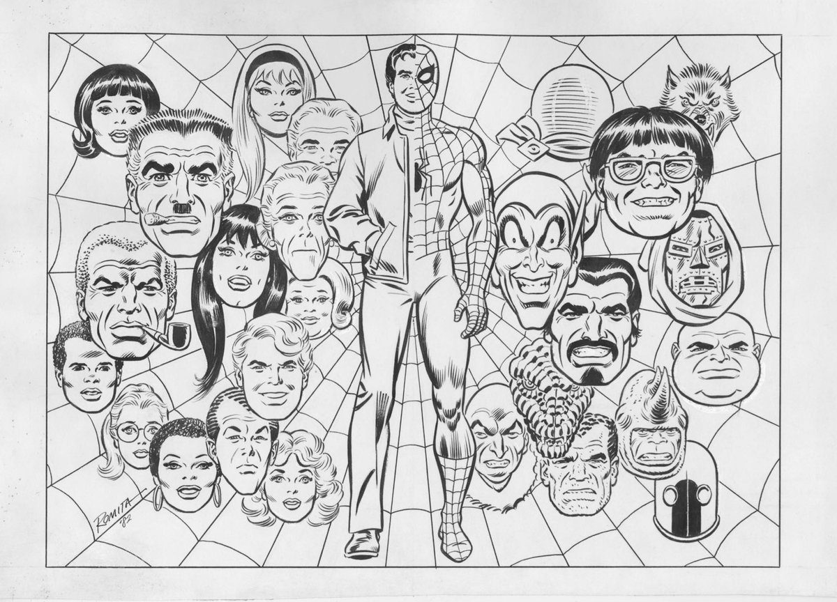 RT @DDKeyD: The world of Peter Parker, The Amazing Spider-Man, by John Romita Sr. https://t.co/24yXPVRvnZ