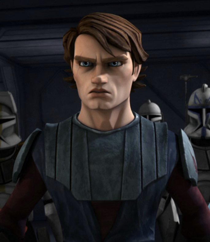 I’ve never liked the original Anakin design in TCW. I’m so glad it changed later on, and then was perfected for the final season.