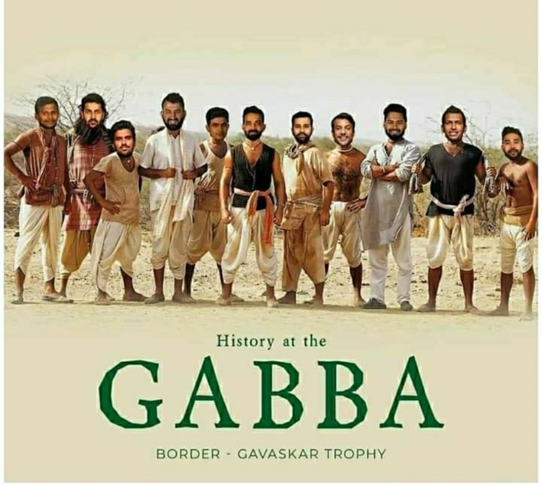 vibhays3210's tweet photo. #GAABA का घमंड टूटा। @CricketAus
और तोड़ने वाले नये रूप में- @ajinkyarahane88 @RishabhPant17 @Sundarwashi5 @navdeepsaini96 @imShard @mayankcricket @RealShubmanGill @ImRo45 @cheteshwar1 @Natarajan_91 #SIRAJ
❤&❤
@BCCI @cricketaakash https://t.co/MkFJqF8mN6